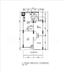 Blk 113 Chong Pang Vale (Yishun), HDB 3 Rooms #551190091